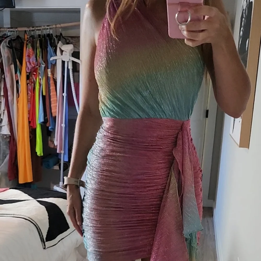 Patbo Prism Lurex Mini Dress - Picture 11 of 15